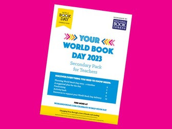 World Book Day 2023 - Secondary Pack
