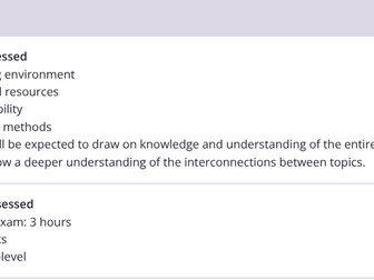 AQA Environmental Science Paper 2 bundle