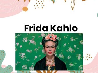 Frida Kahlo Self Portrait Art Unit UKS2