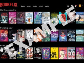 Bookflix Reading Display