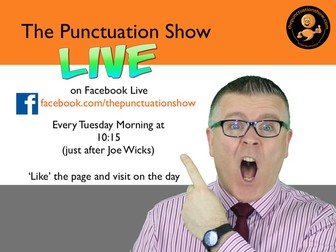 The Punctuation Show Live.
