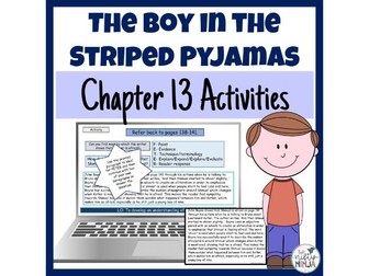 The Boy in the Striped Pyjamas  |  Chapter 13 Activities