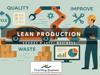 Eduqas A Level Business - Lean Production