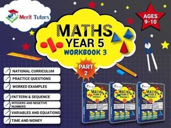 Year 5 Maths Workbook-3 | Part 2 | Ages 9-10|