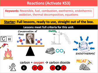 Reactions (Activate KS3)