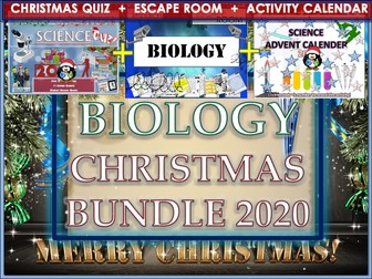 Biology Science Christmas activities