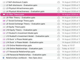 AQA A Level Psychology Relationships Lessons & Workbook – NEW SPEC (7182)/Teaching from 2025