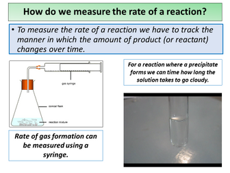 AQA GCSE Rates of Reaction