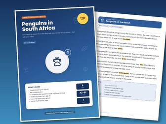 FREE ESL Reading Penguins in South Africa