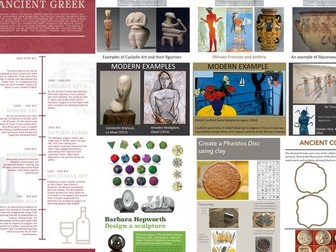 Ancient Greek Art knowledge organiser