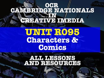 Creative iMedia - R095 - Characters and Comics - ALL LESSONS & RESOURCES