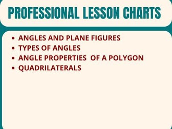 Math charts (formulae and concepts reference charts)