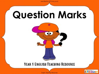 Question Marks - Year 1