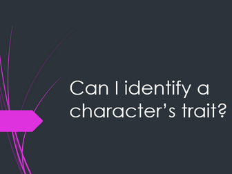 Introduction to character traits