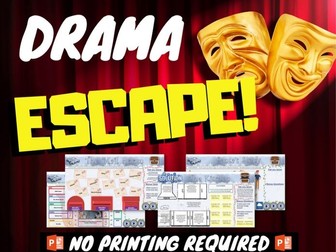 Christmas Drama  Quiz Escape