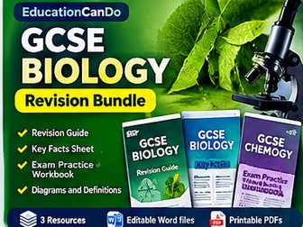 GCSE Biology Revision Bundle | Revision Guide, Key Facts & Exam Practice
