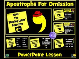 Difference between apostrophes for omission and contraction