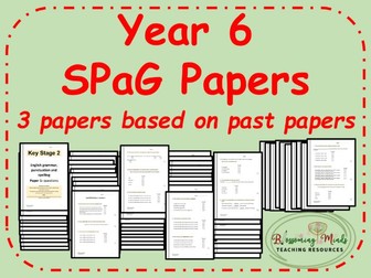 Year 6 SPaG papers