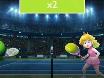 Year 3 Mental Starter - Mario Tennis - Chain Game