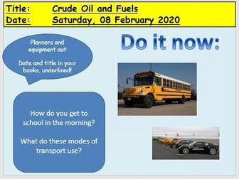 GCSE - Crude Oil