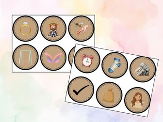 Ng and Ck Word Picture Cards
