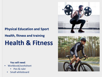 iGCSE PE 2: HFT : Health, Fitness and Diet