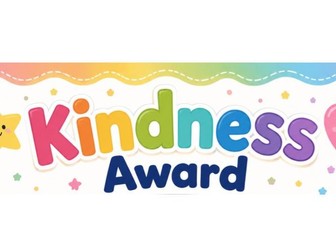 Kindness award