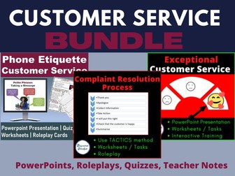 Customer Service Exceptional Skills Bundle