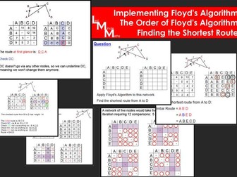 Floyd's Algorithm - Decision 1 Full lesson