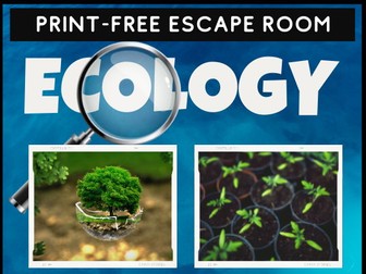Ecology Escape Quiz - End of Term