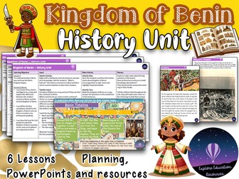 KS2 Kingdom of Benin - Outstanding History Unit - 6 Lessons