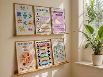 Math Posters Set
