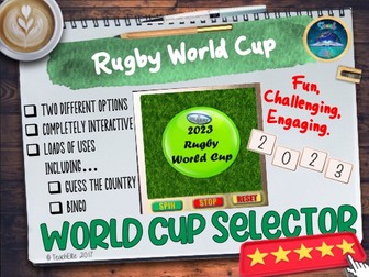 Rugby World Cup Selector