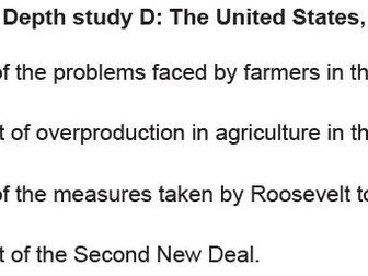 CIE IGCSE History Summer 2024 Paper 4 ANSWERS