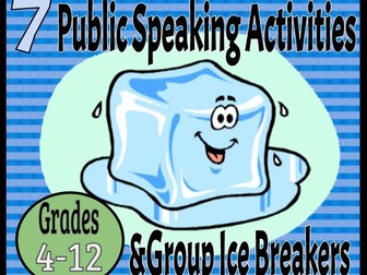 Public Speaking Activities & Ice Breakers