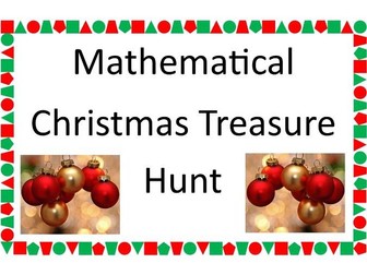 Maths Christmas Treasure Hunt