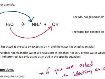 OCR Acids and bases help booklet Part 1