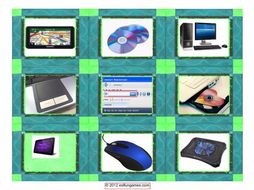 Computer Technology Cards 4 Pages = 36 Cards