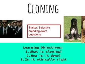 Cloning Full Lesson Levels 9-1