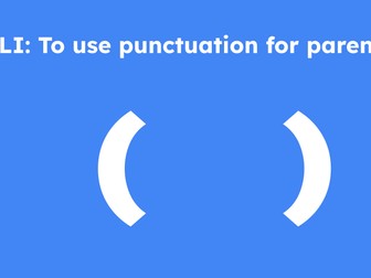 Brackets, Commas and Subordinating Conjunctions