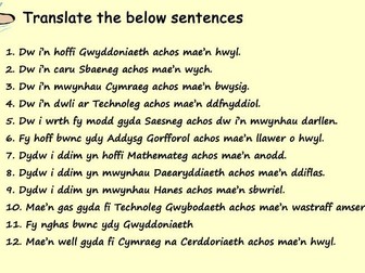 WELSH: ysgol - school