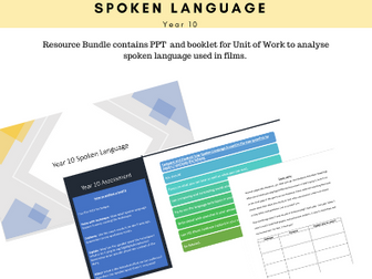 Spoken Language Analysis