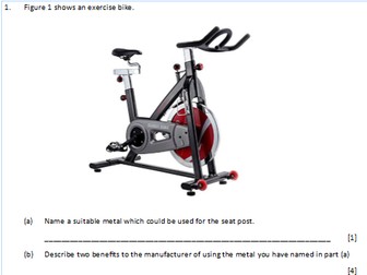 AQA Engineering Mock Exam Paper 2018