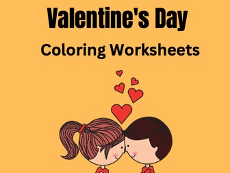 Valentine's Day Coloring Worksheets
