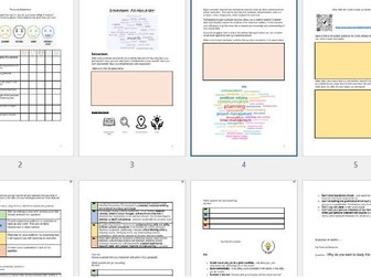 UCAS Personal Statement work book