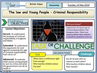 Law and Young People