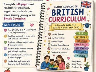 British Curriculum Parent Handbook