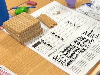 Build-It! Place Value Activity Mats - 2 & 3 Digit Bundle/ Ages 6-9