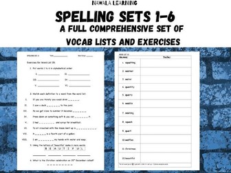 Comprehensive Vocabulary & Spelling Series: EAL/ESL and Extension Support