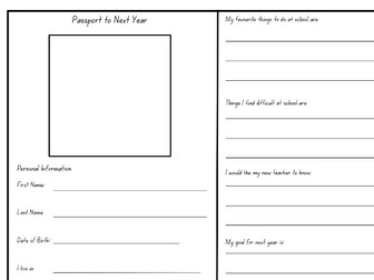 Passport to Next Year
